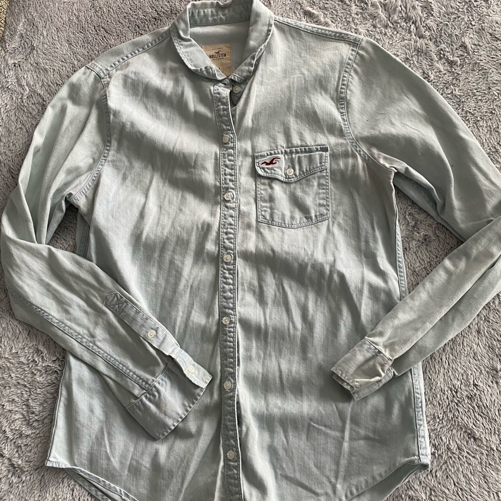 Hollister size M Jean shirt ❤️